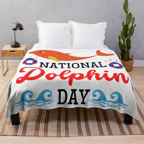 Item preview, National Dolphin Day | Dolphin Awareness Month 2022 | Dolphin Lovers designed and sold by chetan786.