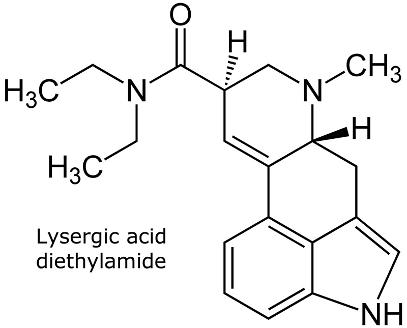 "LSD - Lysergic acid diethylamide" by Ranthrax | Redbubble