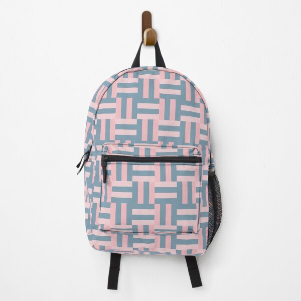 Item preview, Modern Decorative Rectangle Pattern Pink & Blue designed and sold by scorpiolane.