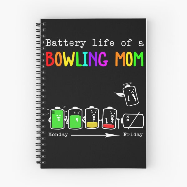 Item preview, BATTERY LIFE OF A BOWLING MOM designed and sold by Anderson456.