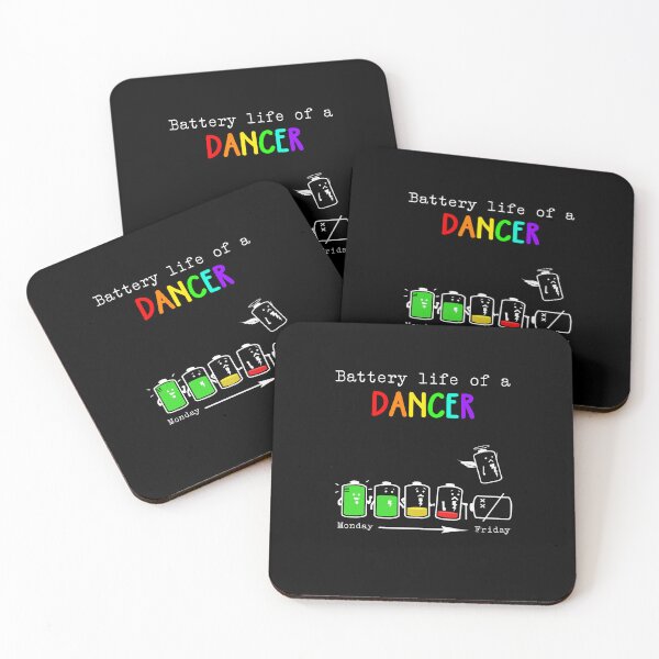 Item preview, BATTERY LIFE OF A DANCER designed and sold by Anderson456.