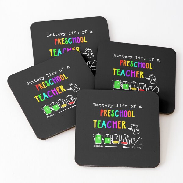 Item preview, BATTERY LIFE OF A PRESCHOOL TEACHER designed and sold by Anderson456.