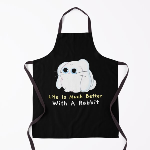 Item preview, Life Is Much Better With A Rabbit designed and sold by ThingsInMyHead2.