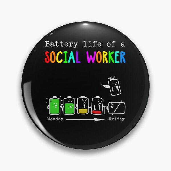 Item preview, BATTERY LIFE OF A SOCIAL WORKER designed and sold by Anderson456.