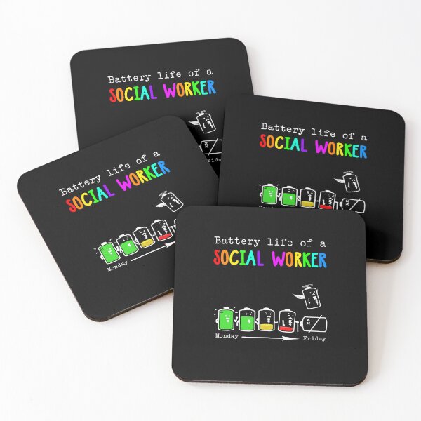 Item preview, BATTERY LIFE OF A SOCIAL WORKER designed and sold by Anderson456.