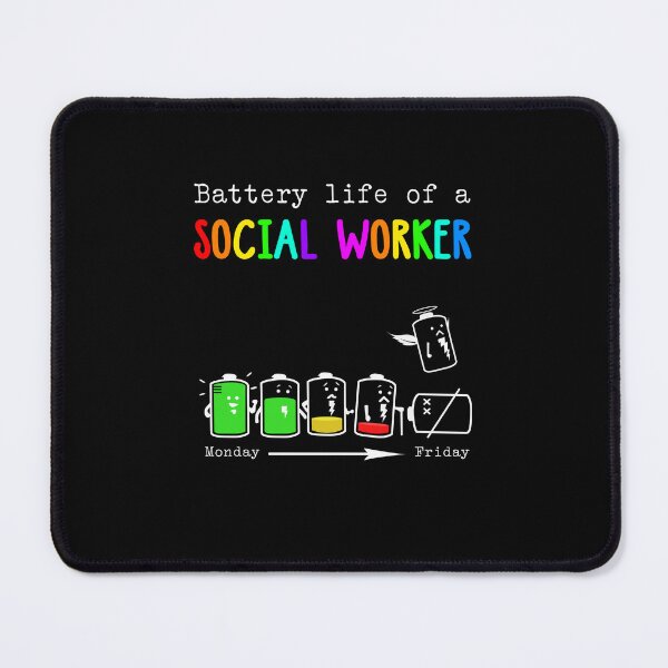 Item preview, BATTERY LIFE OF A SOCIAL WORKER designed and sold by Anderson456.
