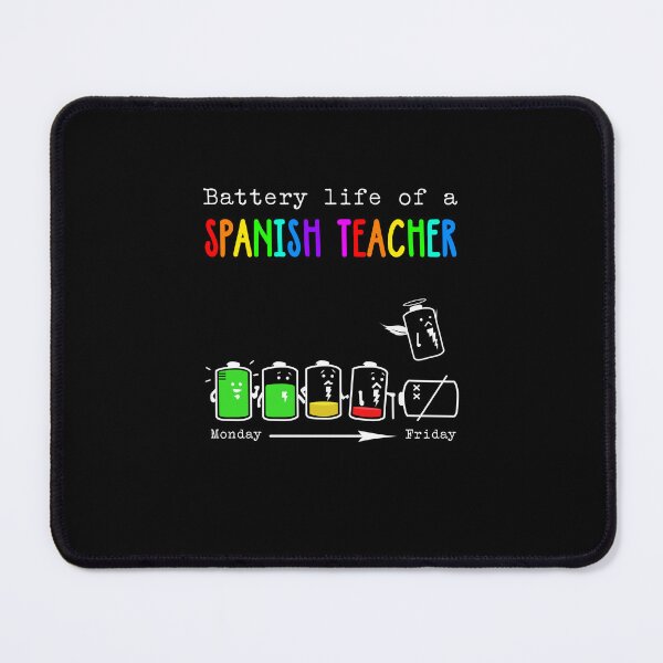 Item preview, BATTERY LIFE OF A SPANISH TEACHER designed and sold by Anderson456.