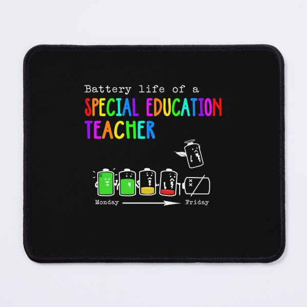 Item preview, BATTERY LIFE OF A special education teacher designed and sold by Anderson456.