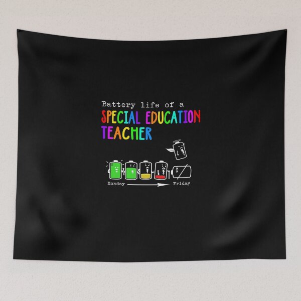 Item preview, BATTERY LIFE OF A special education teacher  designed and sold by Anderson456.