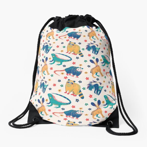 Item preview, Wild critters pattern designed and sold by Calli Harris.
