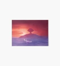 Flying to Pure land Art Board