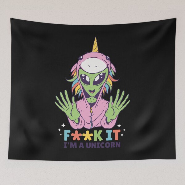 Item preview, Alien Uni&*(corn designed and sold by Kirsch-01.