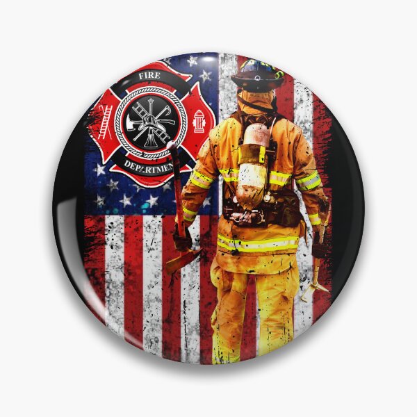 Item preview, Firefighter & Maltese Cross-gift for American Firefighters designed and sold by BRtisticDesigns.