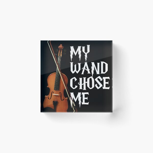 Item preview, My Wand Chose Me Violin  Violinist Gift Orchestra Tee designed and sold by fostebris.