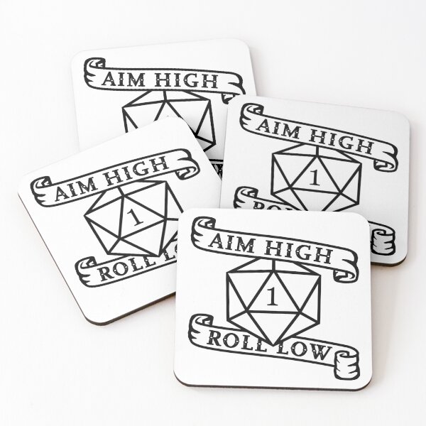 Item preview, Aim High Roll Low - How it always feels... designed and sold by Daggerton.