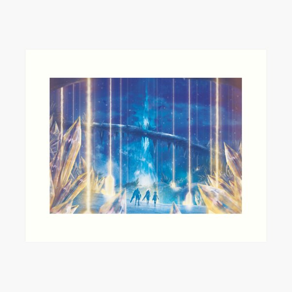 Item preview, Valak Mountains by Night  designed and sold by orioto.