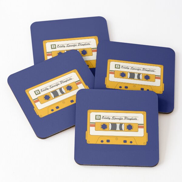 Item preview, Oddly specific playlists ,funny retro audio music cassette tape, humor quotes, weirdly specific, too designed and sold by WormwoodIncs.