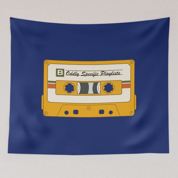 Item preview, Oddly specific playlists ,funny retro audio music cassette tape, humor quotes, weirdly specific, too designed and sold by WormwoodIncs.