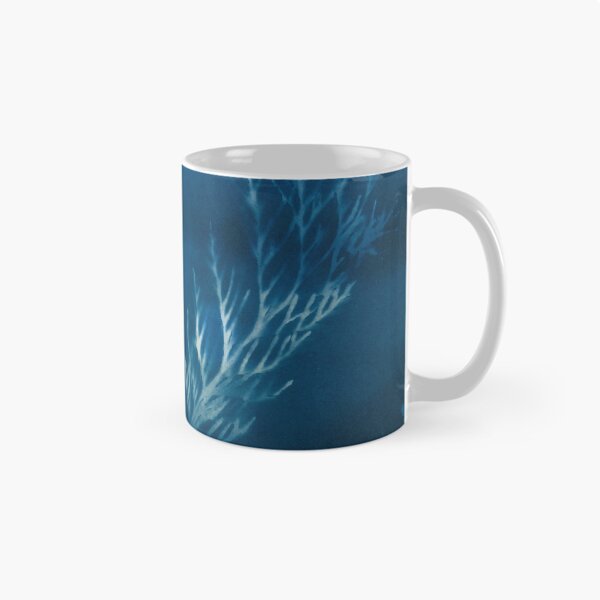 Item preview, Cyanotype Design Abstract: Ferns and Firs 2 designed and sold by Catherine Stephenson.