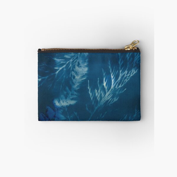 Item preview, Cyanotype Design Abstract: Ferns and Firs 2 designed and sold by Catherine Stephenson.
