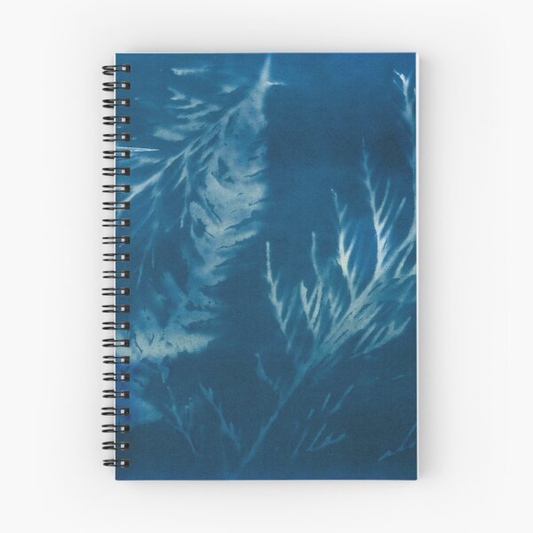 Item preview, Cyanotype Design Abstract: Ferns and Firs 2 designed and sold by Catherine Stephenson.