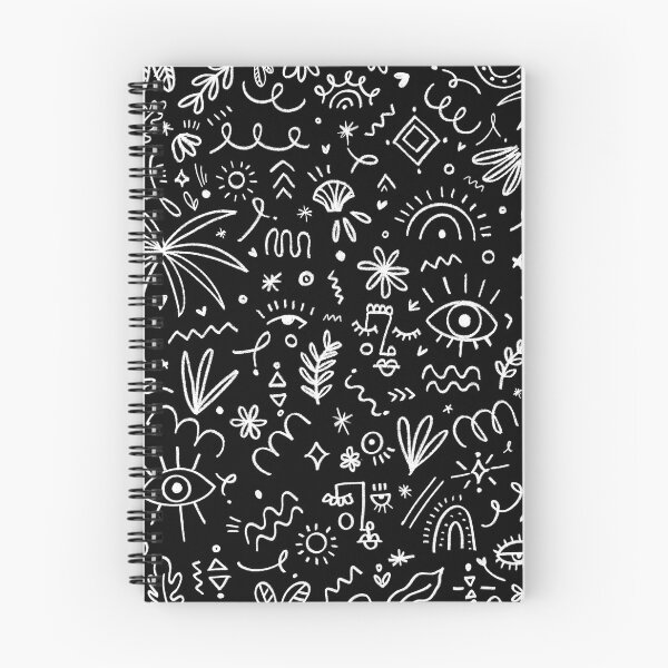 Item preview, Black Bohemian pattern designed and sold by ANDREASILVESTRI.