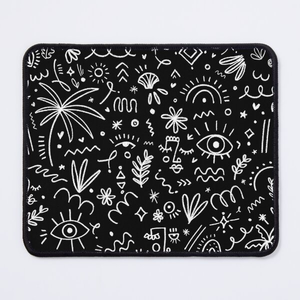 Item preview, Black Bohemian pattern designed and sold by ANDREASILVESTRI.