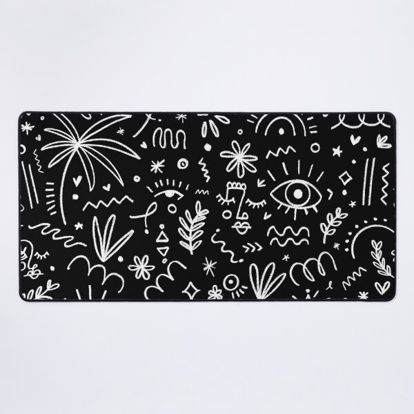 Item preview, Black Bohemian pattern designed and sold by ANDREASILVESTRI.