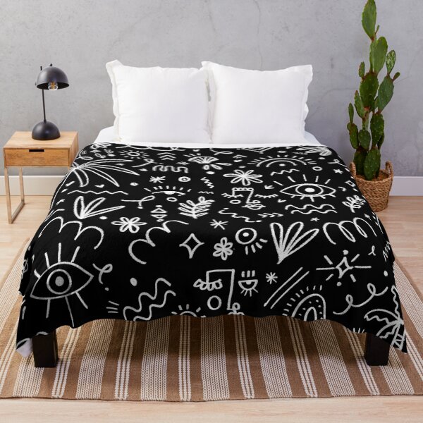 Item preview, Black Bohemian pattern designed and sold by ANDREASILVESTRI.
