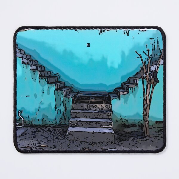 Item preview, Next Steps - sandy blue and gray steps to nowhere (Bahamas)  designed and sold by CelioByDesign.
