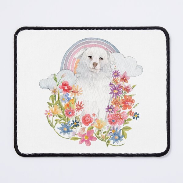 Item preview, Aidi Dog Floral Field designed and sold by jlmcreativeau.