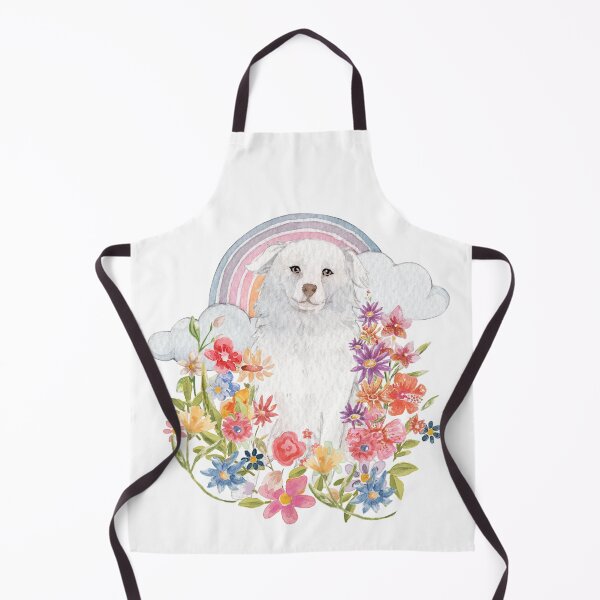 Item preview, Aidi Dog Floral Field designed and sold by jlmcreativeau.