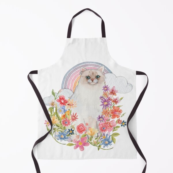 Item preview, Birman Cat Floral Field designed and sold by jlmcreativeau.
