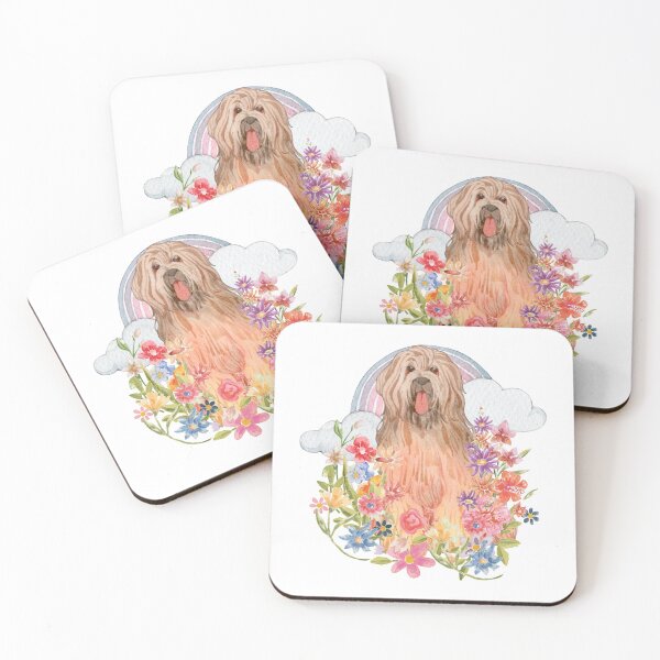 Item preview, Briard  Dog Floral Field  designed and sold by jlmcreativeau.
