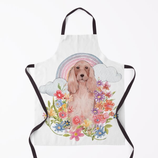 Item preview, Cocker Spaniel Dog Dog Floral Field designed and sold by jlmcreativeau.