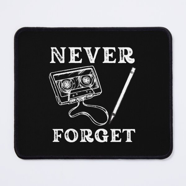 Item preview, Never Forget Cassette Tape and Pen designed and sold by MacAndMoose.