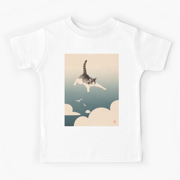 Item preview, Cat Flying Above Clouds designed and sold by Broccoli  Cat Art.