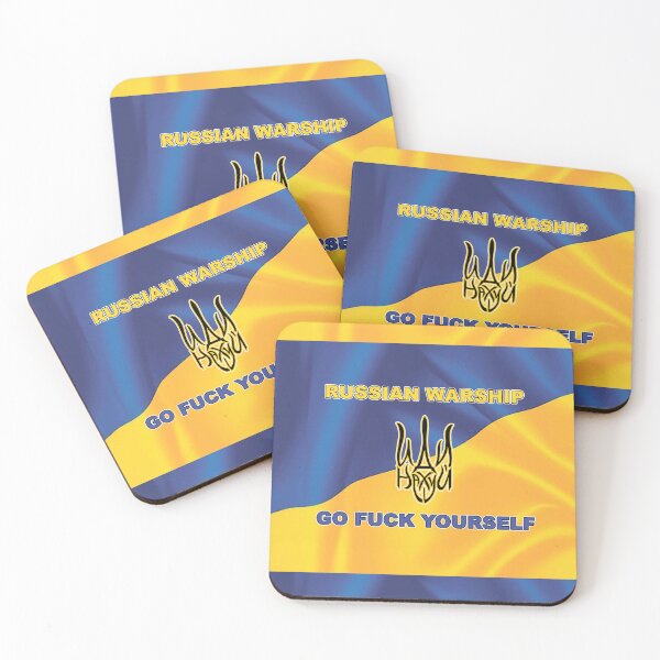 Item preview, RUSSIAN WARSHIP GO FUCK YOURSELF - STOP WAR IN UKRAINE - STAND WITH UKRAINE - STOP RASCISM designed and sold by BestStuffDepot.