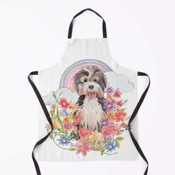 Item preview, Labradoodle dog Floral Field designed and sold by jlmcreativeau.