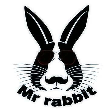 Artwork thumbnail, Mr Black Rabbit by ARTDAMPLUS
