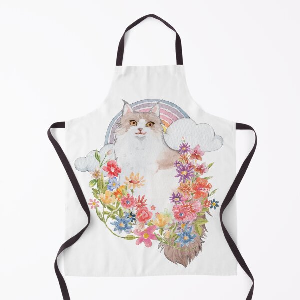 Item preview, Forest Cat Floral Field designed and sold by jlmcreativeau.
