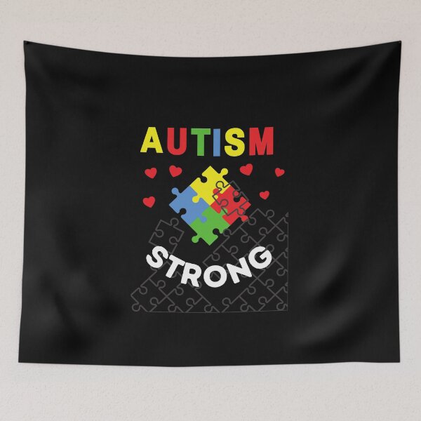 Item preview, Autism Strong - Autismo  designed and sold by RedSparkle.