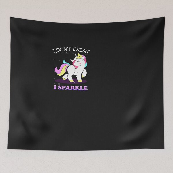 Item preview, Unic*(&orn I Dont Sweat I Sparkle. designed and sold by Osterhagen.