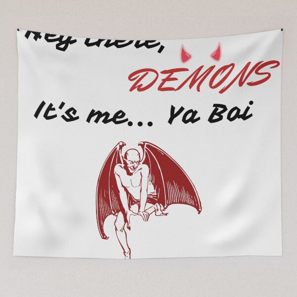 Item preview, Hey there DEMONS - It's me... Ya Boi designed and sold by Avalinn.