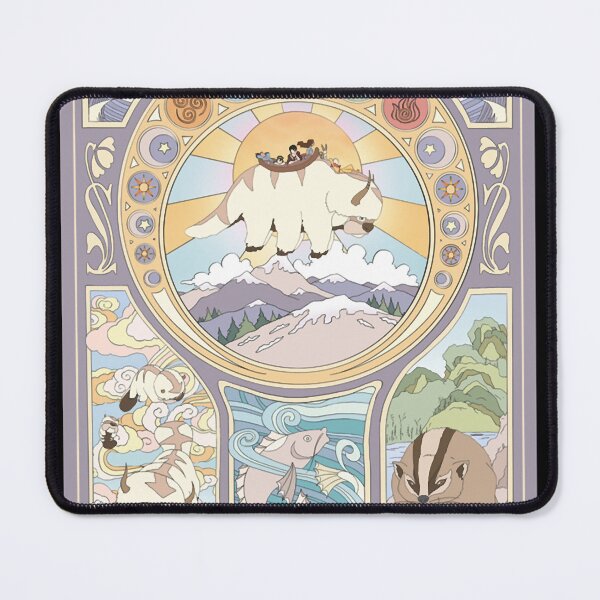 Item preview, Team Avatar and Original Benders, Art Nouveau Classic designed and sold by RomondHall.