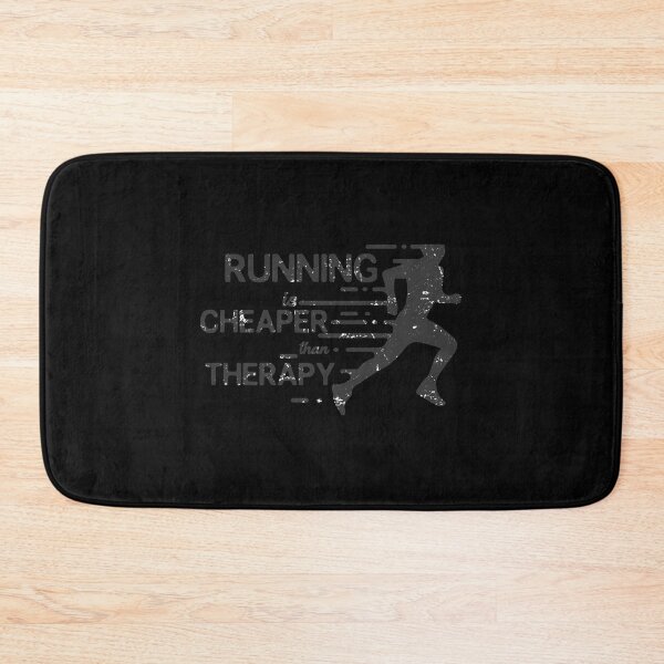 Item preview, Running Is Cheaper Than Therapy Sticker designed and sold by lewisnash6.