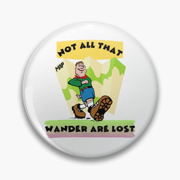 Item preview, Not All That Wander Are Lost designed and sold by Chrisblazestore.