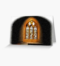 Window Greeting Card