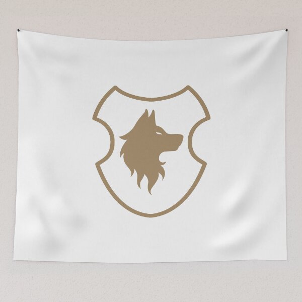 Item preview, Wolf Emblem Silhouette designed and sold by lerdoberdo.