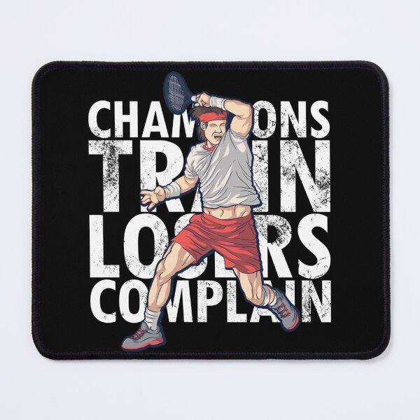 Item preview, Tennis Training Champions Train Tennis Quote Essential T-Shirt designed and sold by lambstout2.
